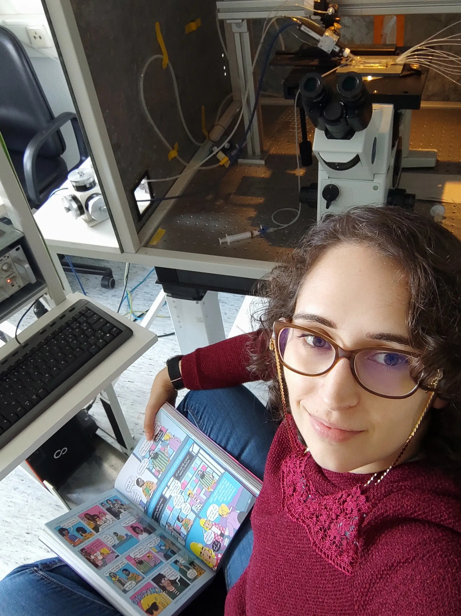 In the lab · Jena 2021